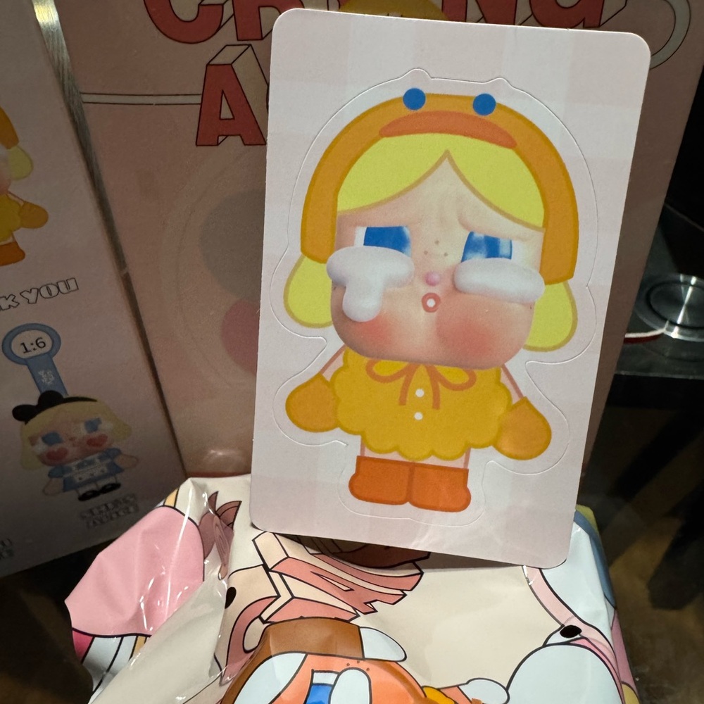 Authentic Crybaby Crying Again Plush Prndant